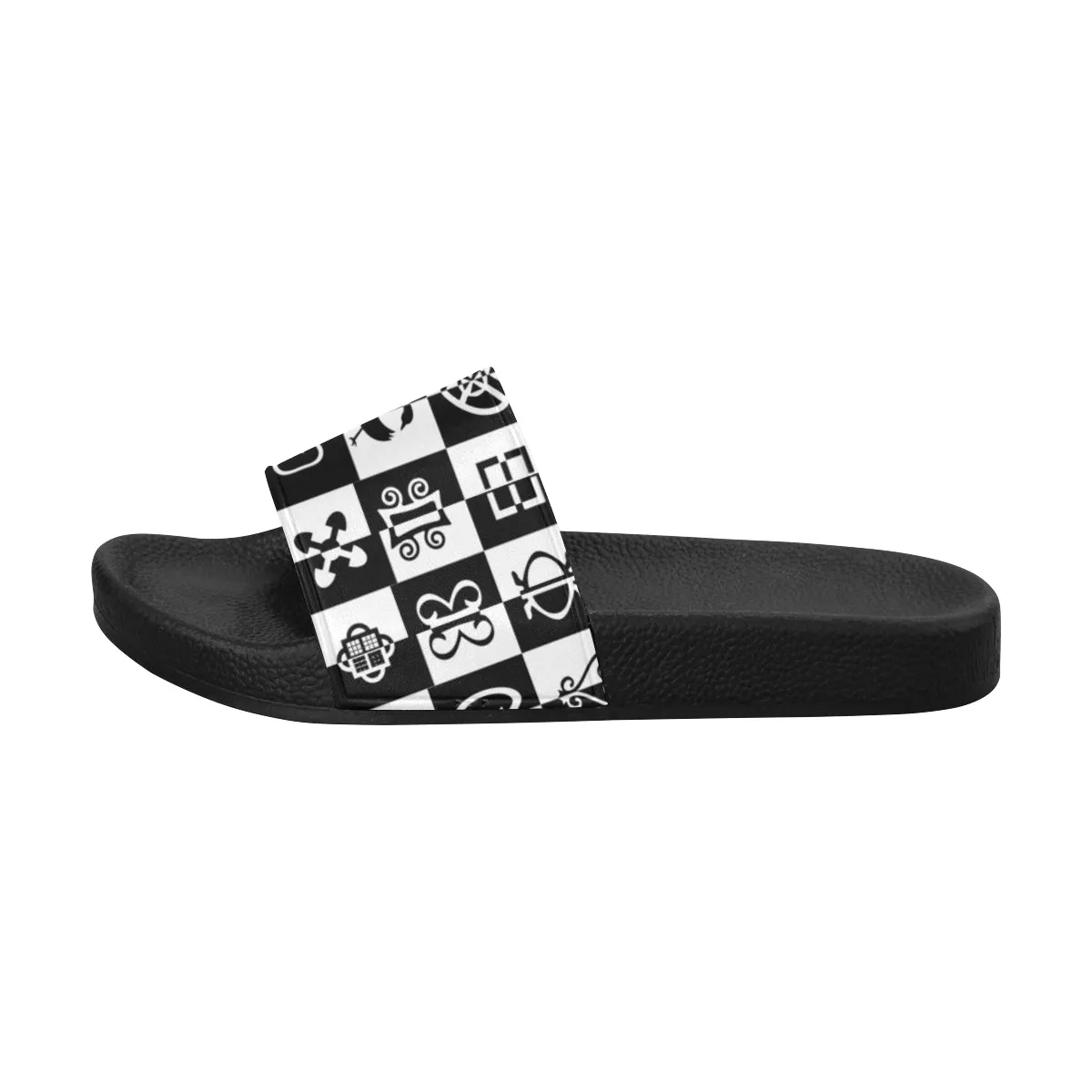 Adinkra CHECCMATE Men's Slide Sandals