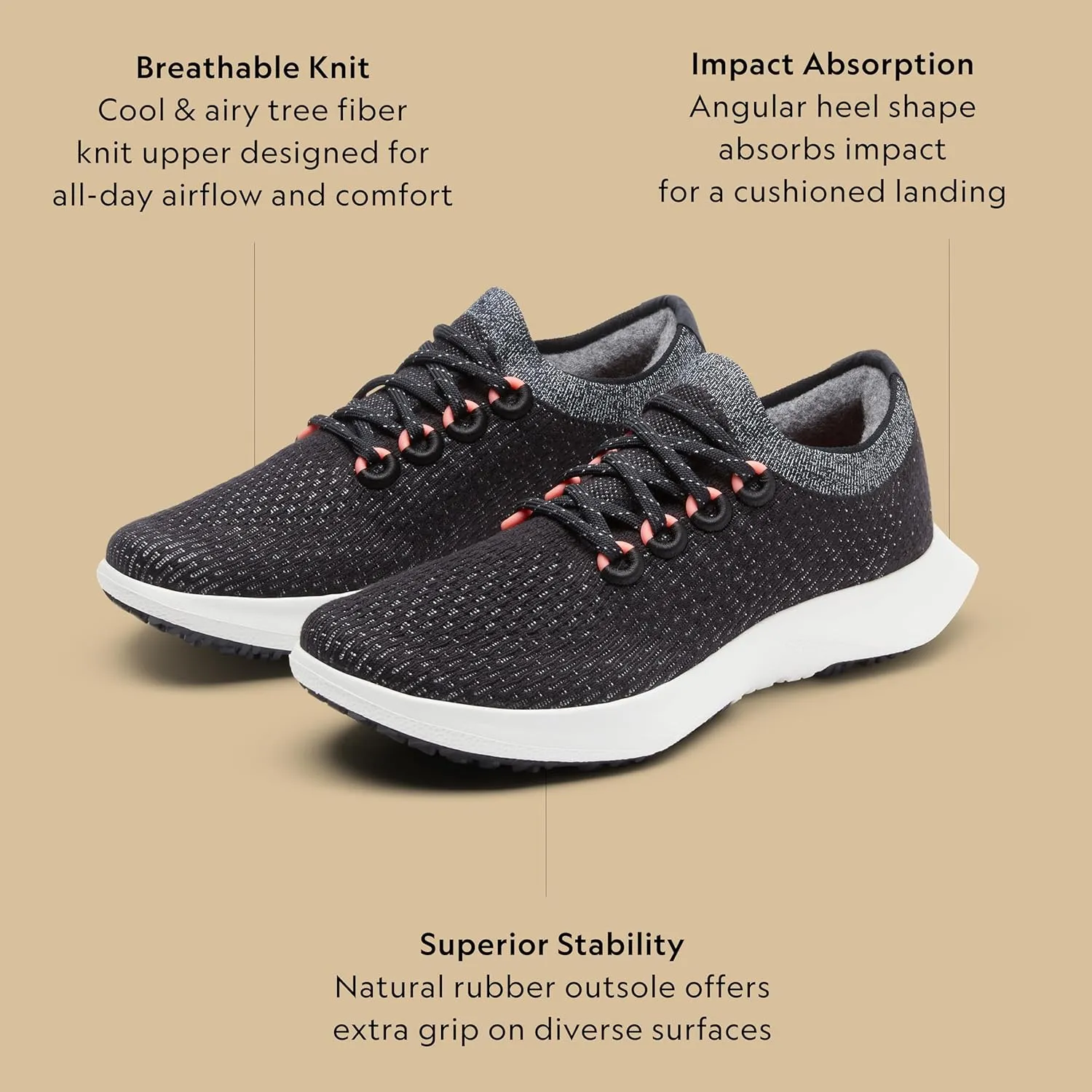 Allbirds Men's Tree Dasher 2, Active Running & Walking Sneakers
