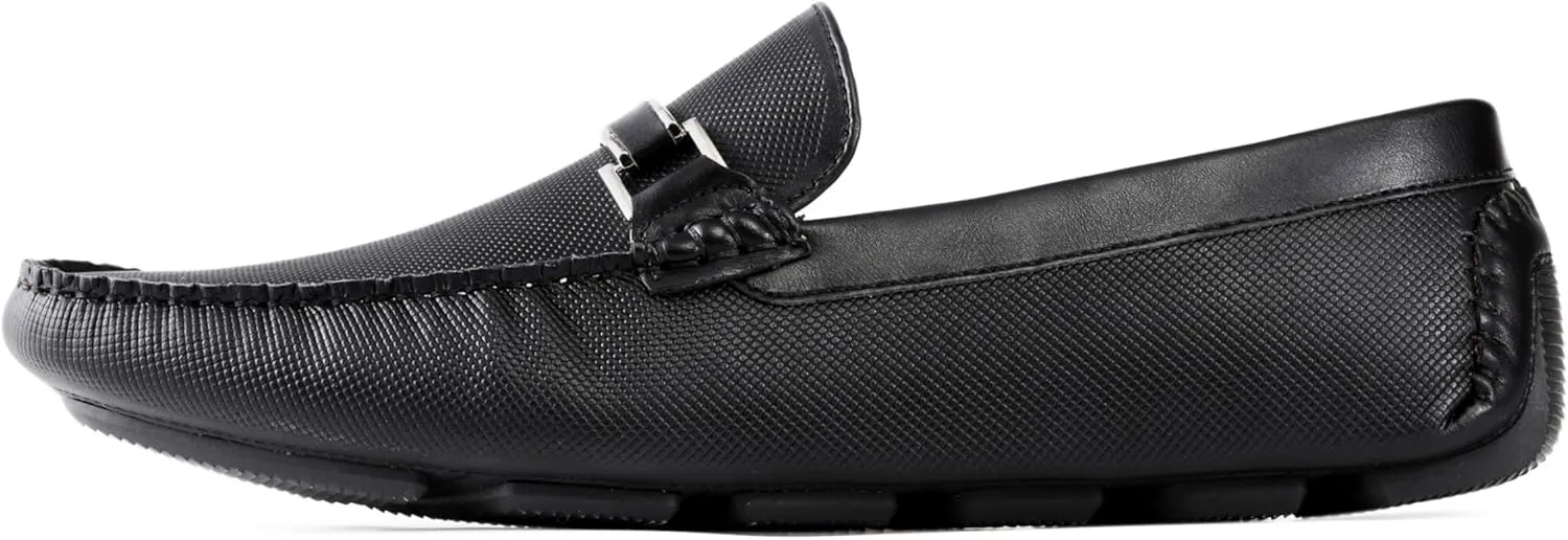Amali Cola - Driving Moccasins for Men  Mens Slip On Loafers, Moccasins, Slip-on Dress Shoes - Driving Loafers with Matching Color Bit