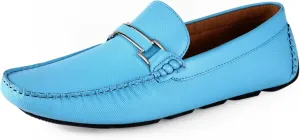 Amali Cola - Driving Moccasins for Men  Mens Slip On Loafers, Moccasins, Slip-on Dress Shoes - Driving Loafers with Matching Color Bit