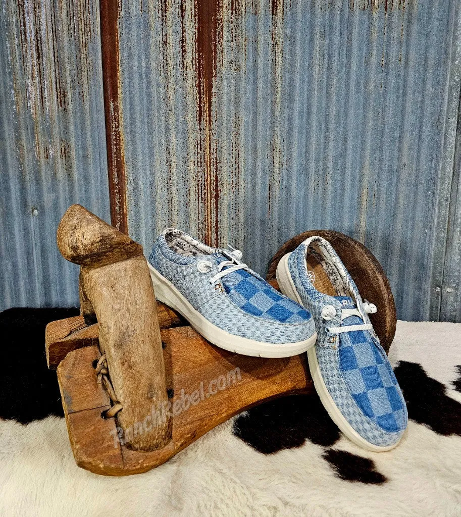 Ariat Hilo Checkered Denim #5761