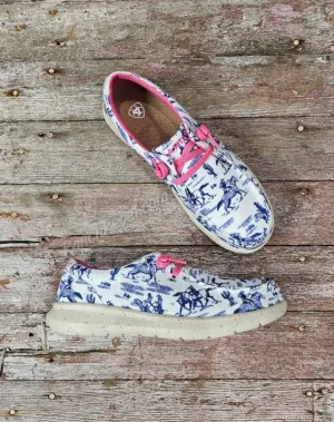 Ariat Hilo Navy Westbound #5686
