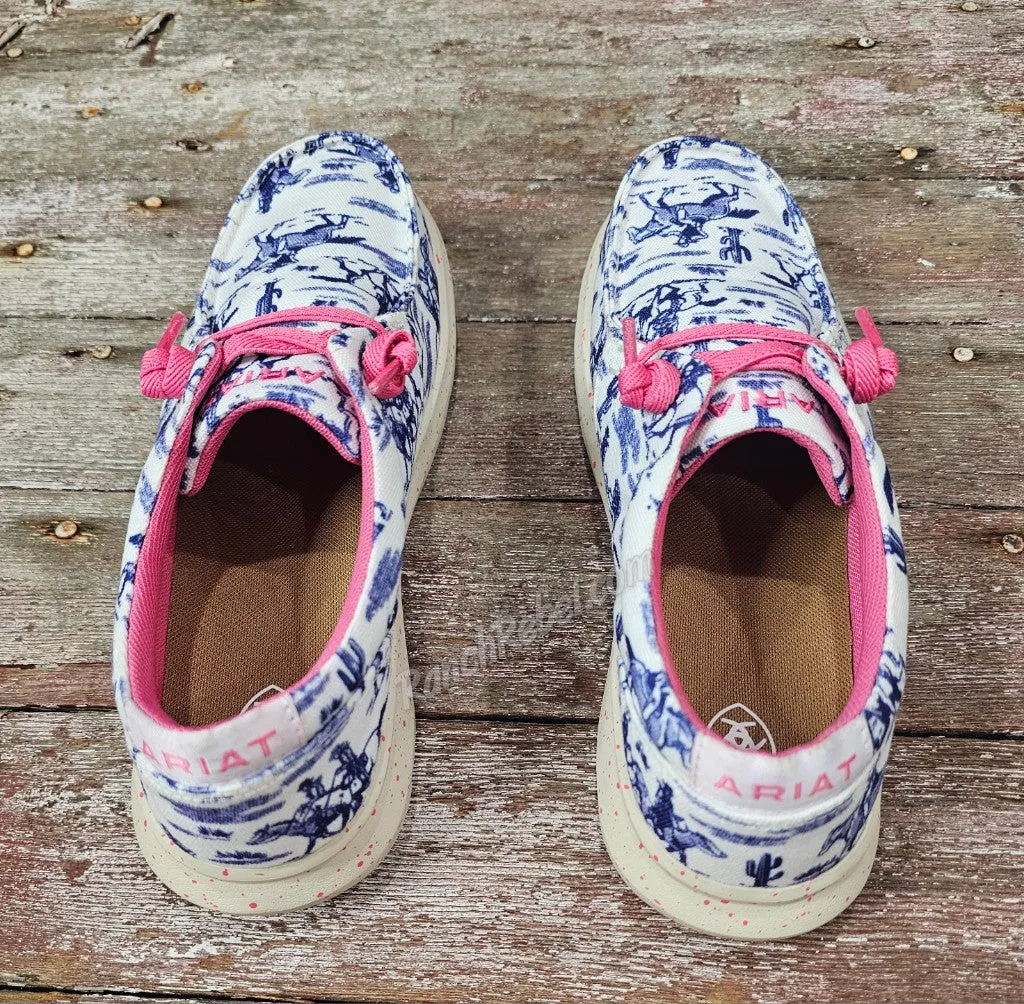Ariat Hilo Navy Westbound #5686