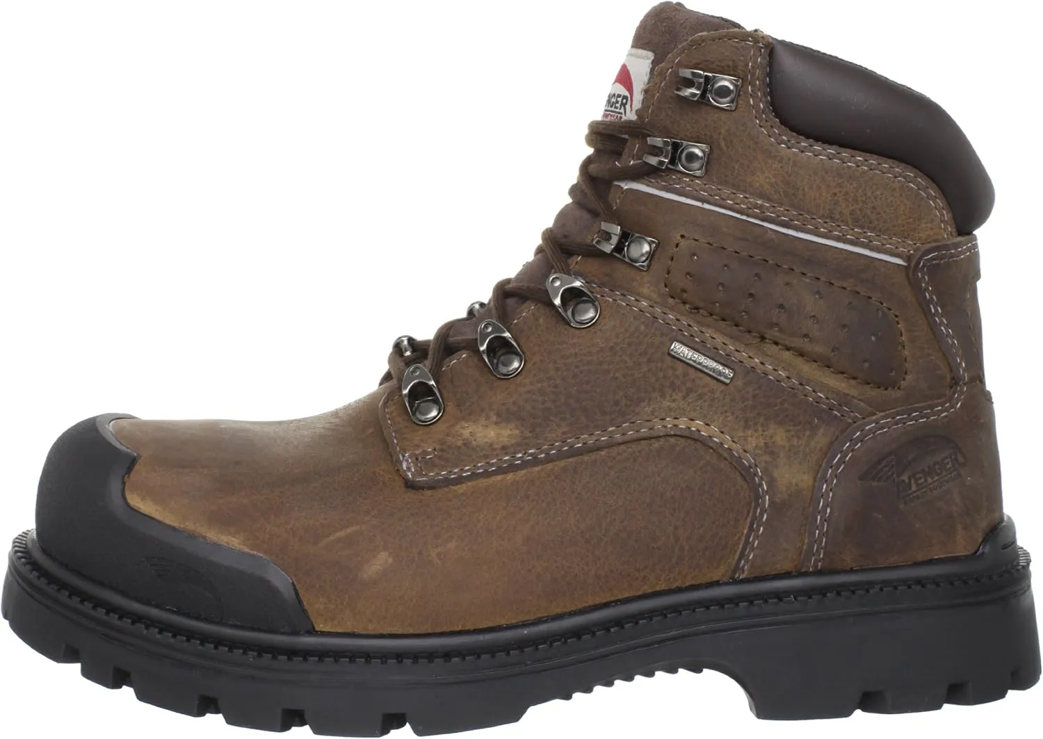 Avenger Work Boots Specialty A7258 Men's Steel Toe EH PR Waterproof Work Boots