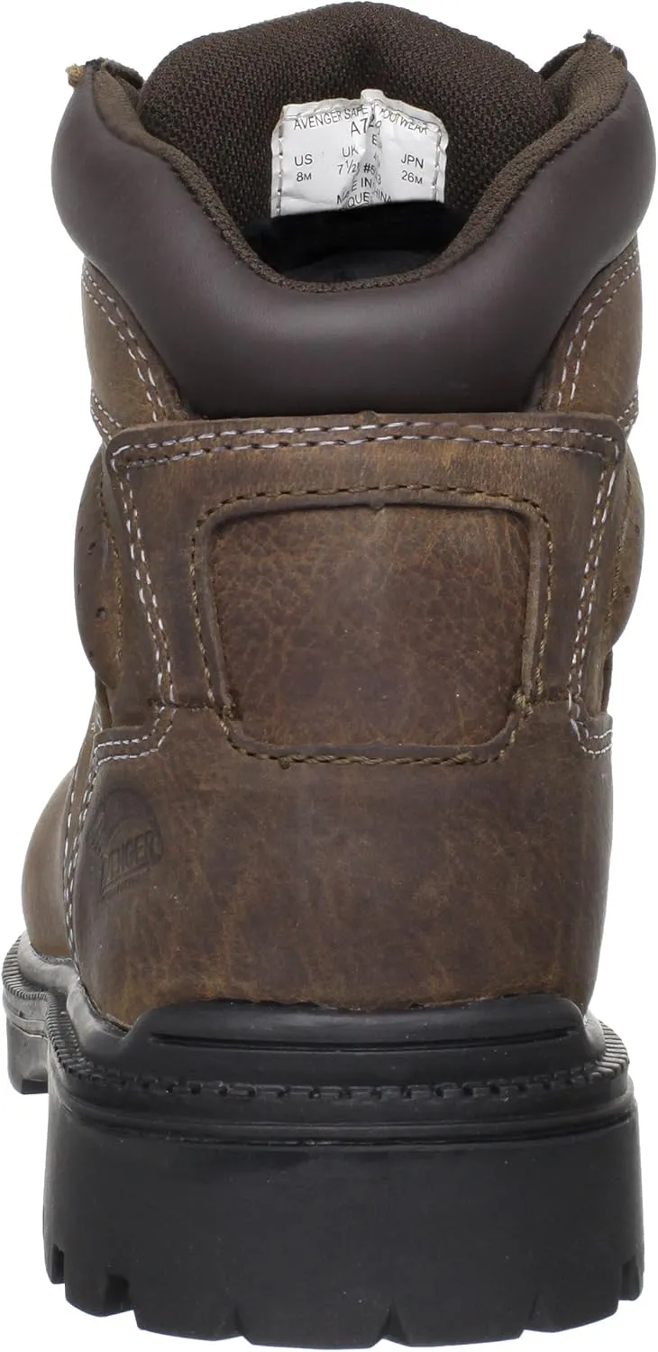 Avenger Work Boots Specialty A7258 Men's Steel Toe EH PR Waterproof Work Boots