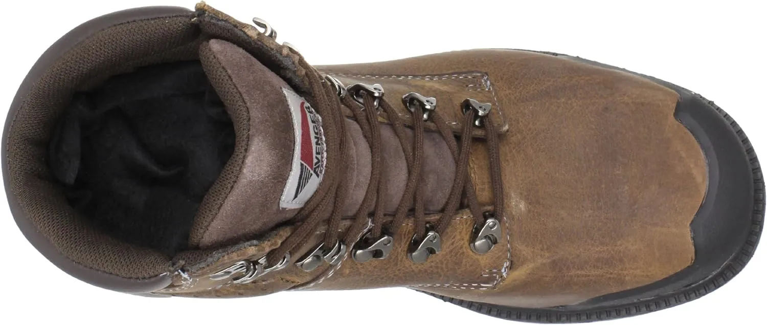 Avenger Work Boots Specialty A7258 Men's Steel Toe EH PR Waterproof Work Boots