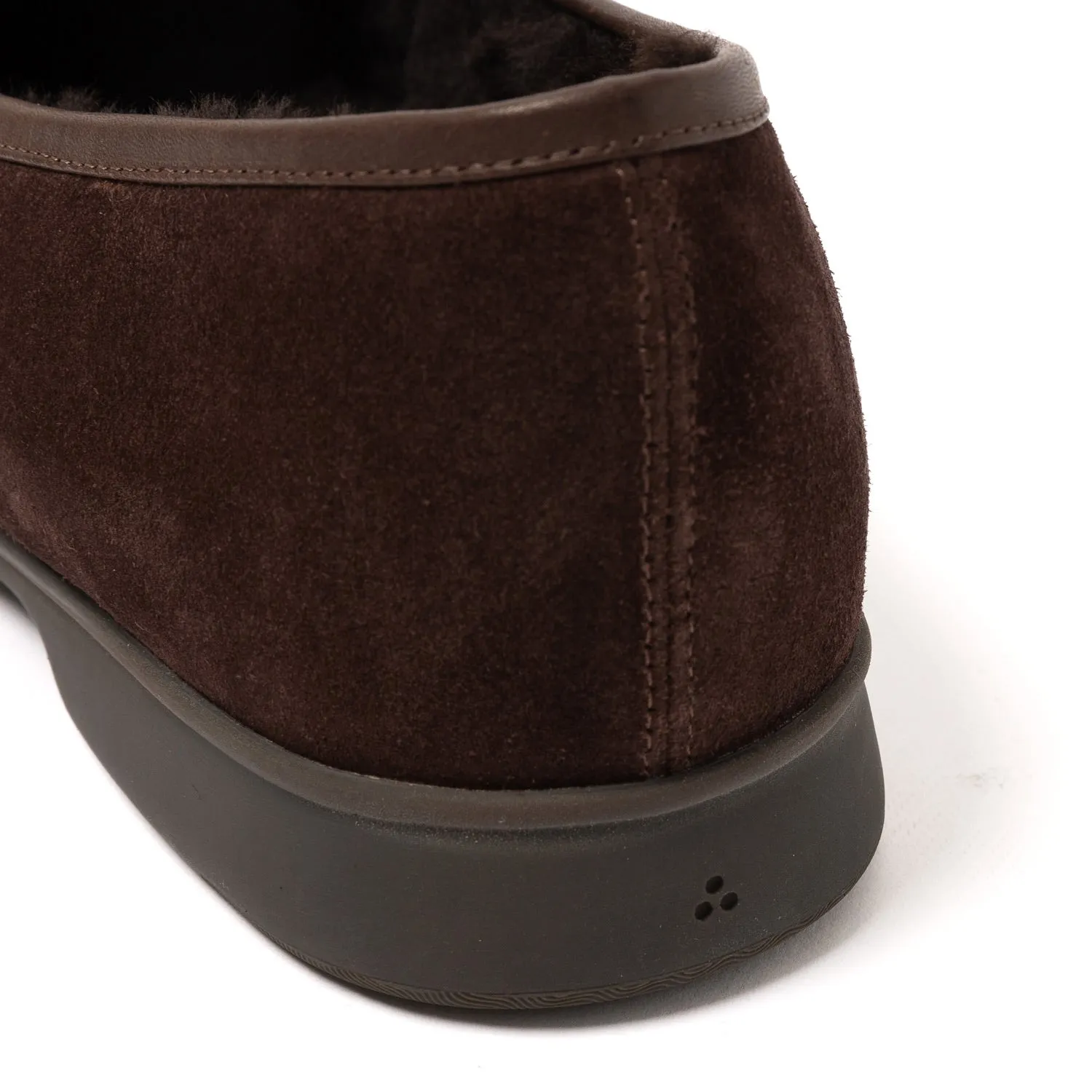 Baudoin & Lange x MJ: Stride Loafer "Shearling" made of Calf Suede - handmade