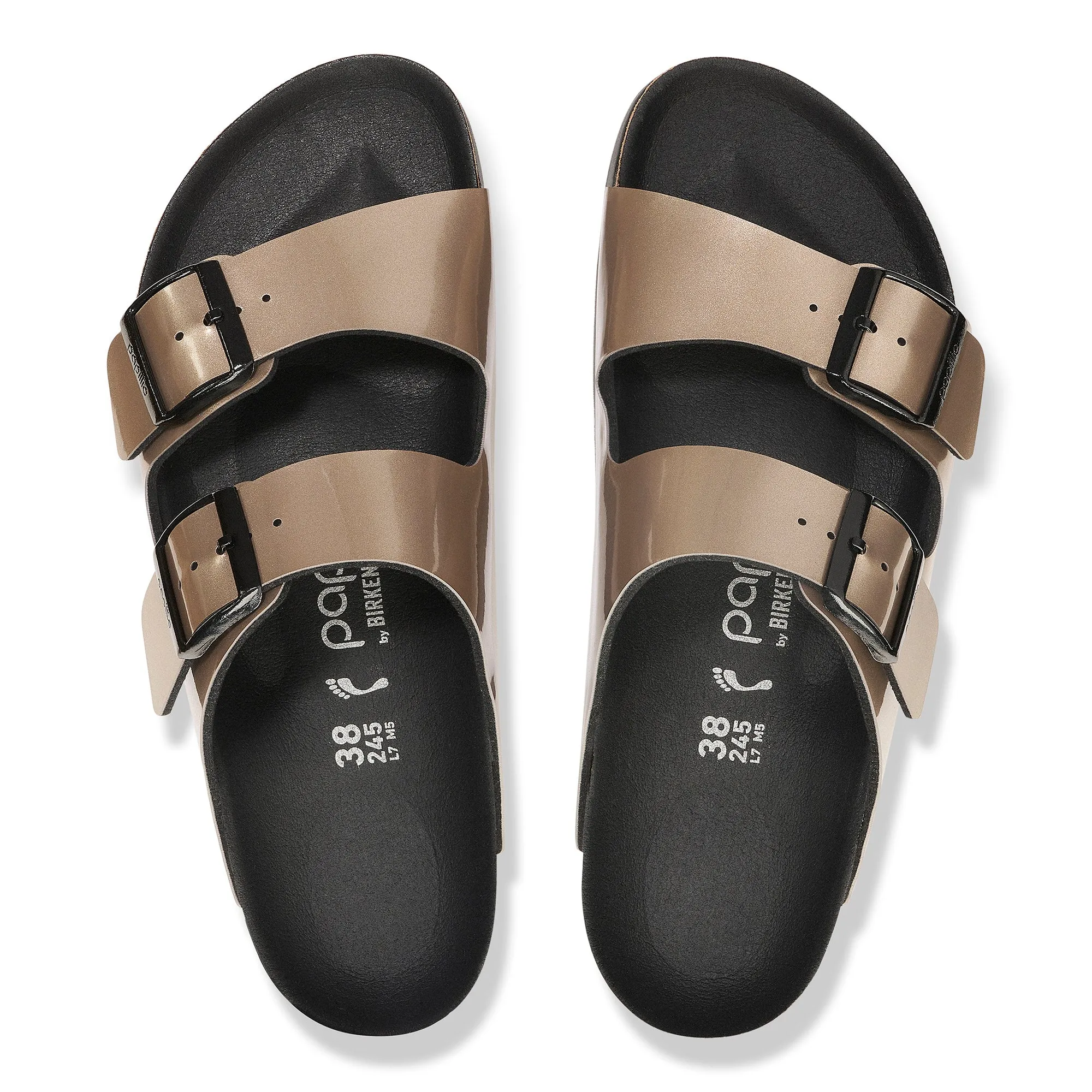 Birkenstock Papillio Arizona Flex Platform Birko-Flor Patent Women's