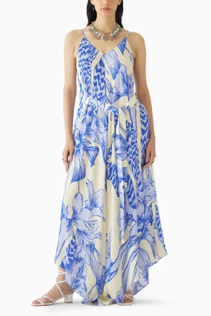 Blue Aphrodite Jumpsuit