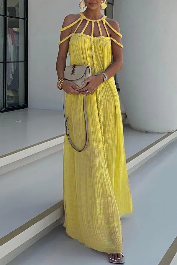 Breezy Linen Bliss Maxi