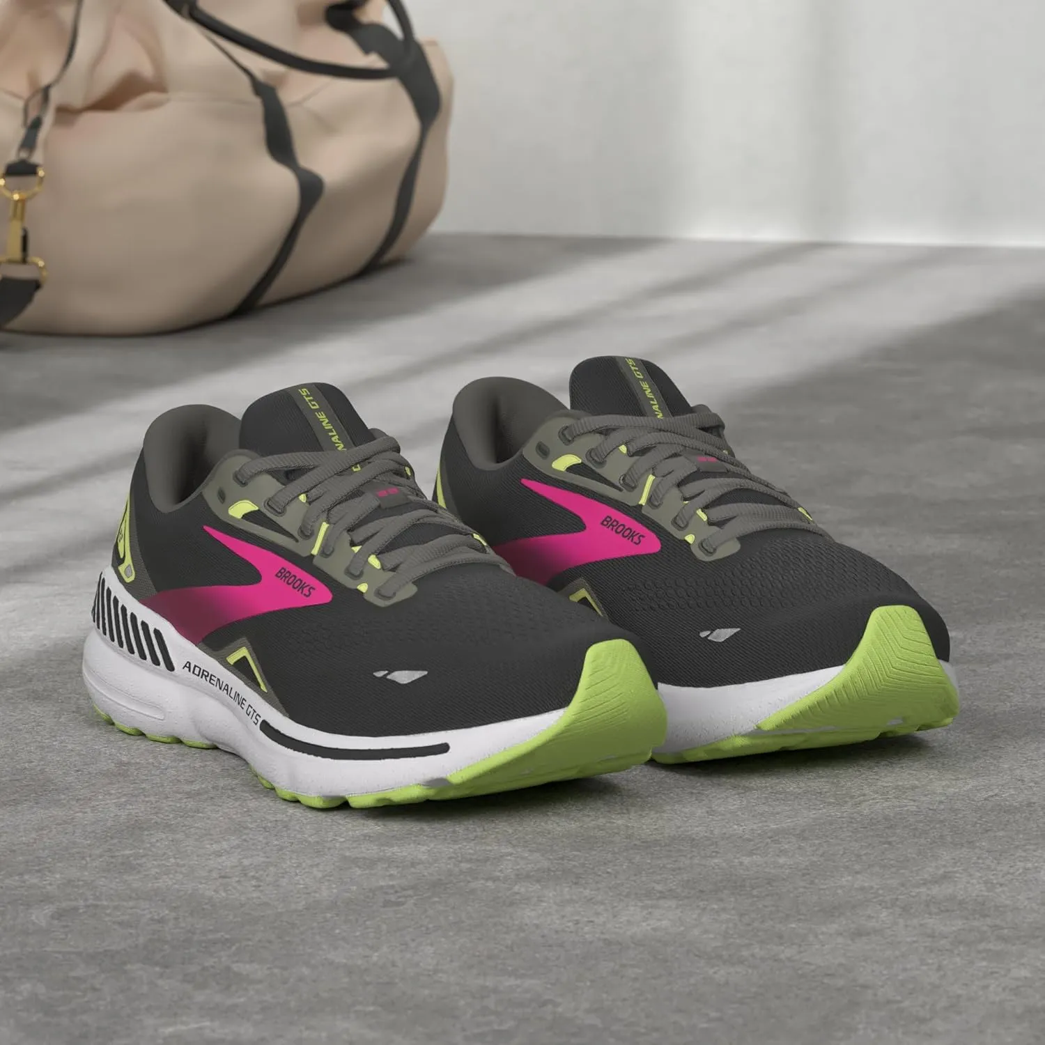 Brooks Womens Adrenaline GTS 23 Supportive Running Shoe