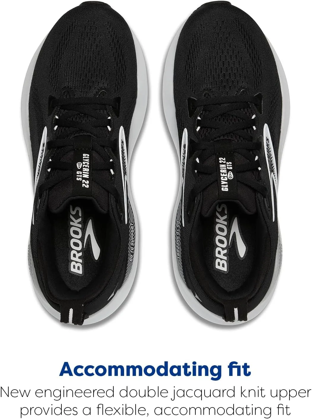 Brooks Womens Glycerin GTS 22 Supportive Running Shoe