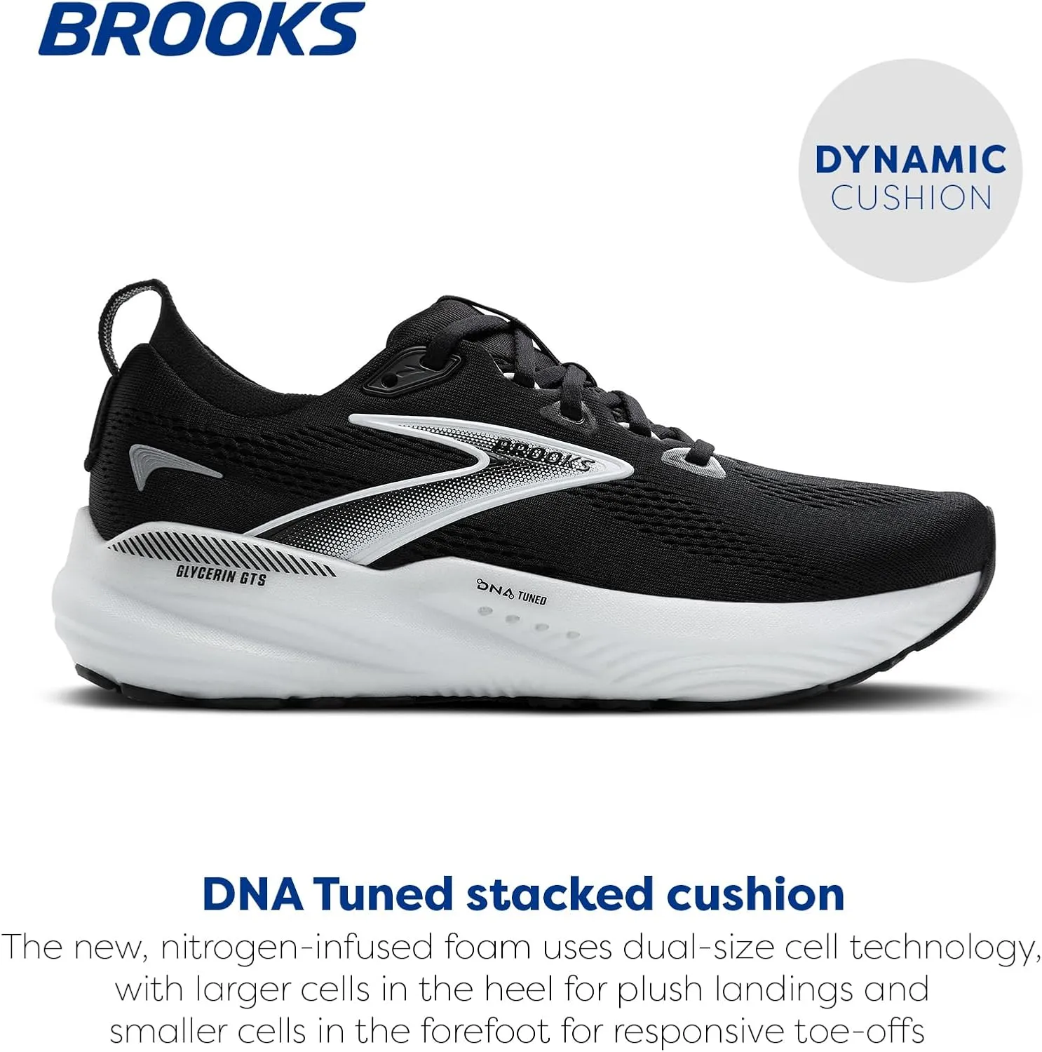 Brooks Womens Glycerin GTS 22 Supportive Running Shoe