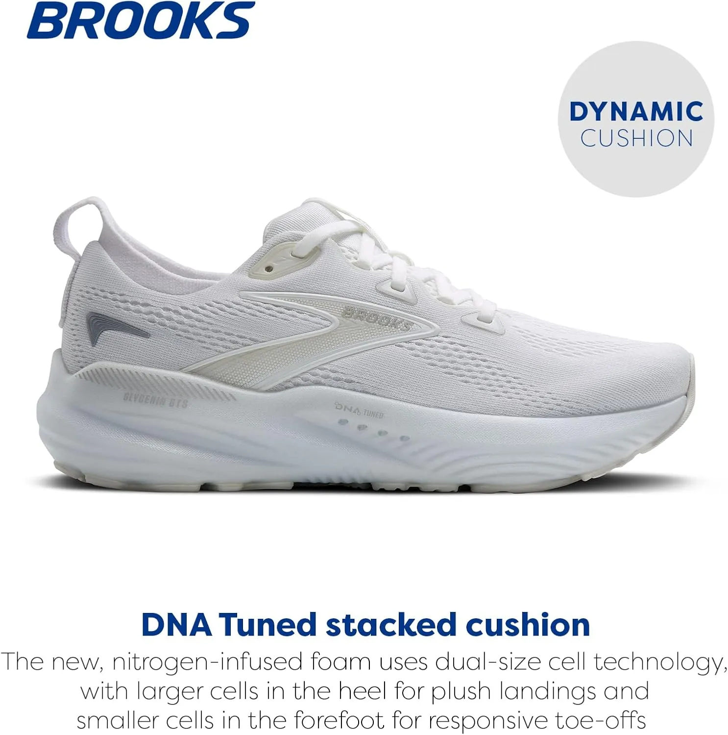 Brooks Womens Glycerin GTS 22 Supportive Running Shoe
