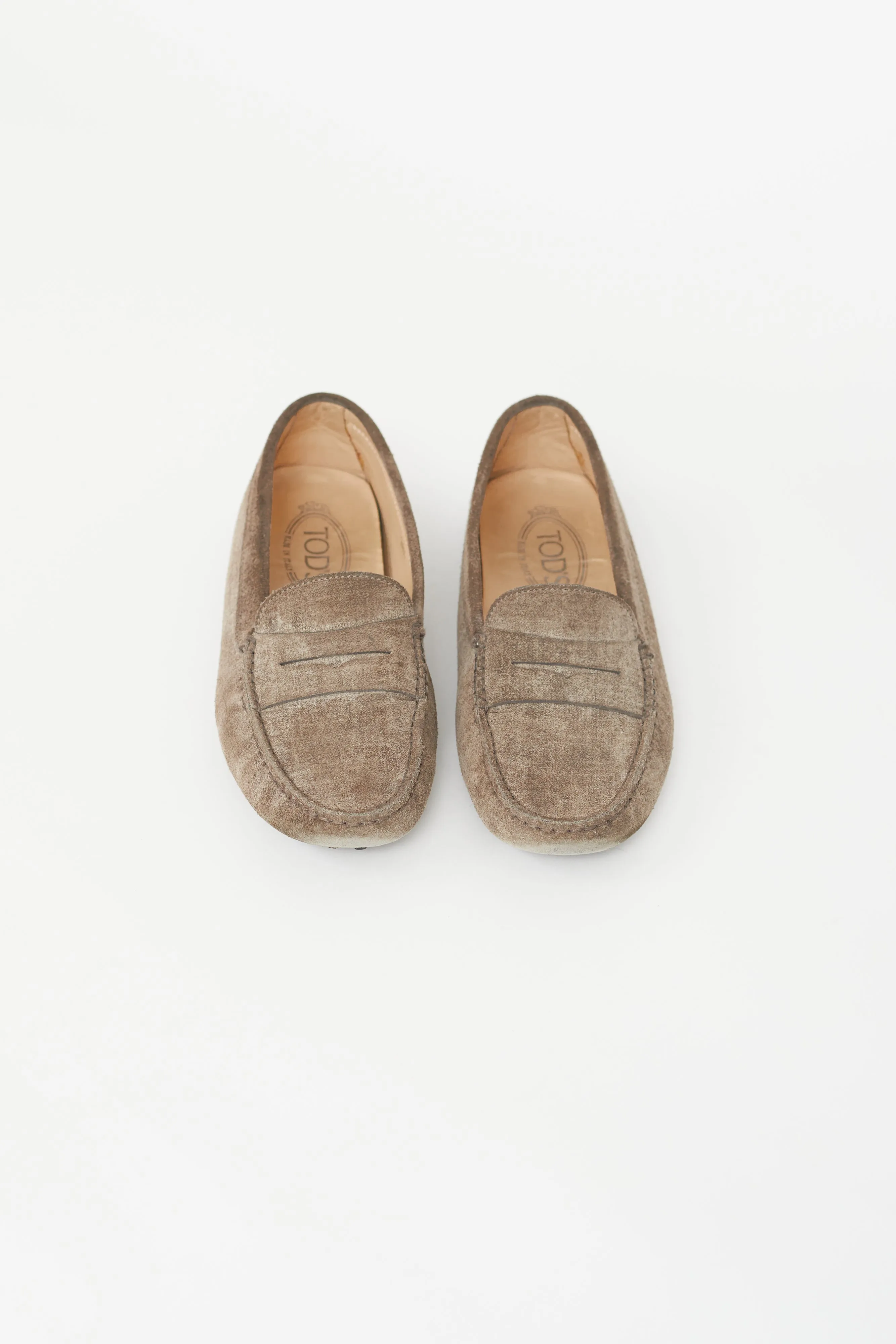 Brown Suede Loafer