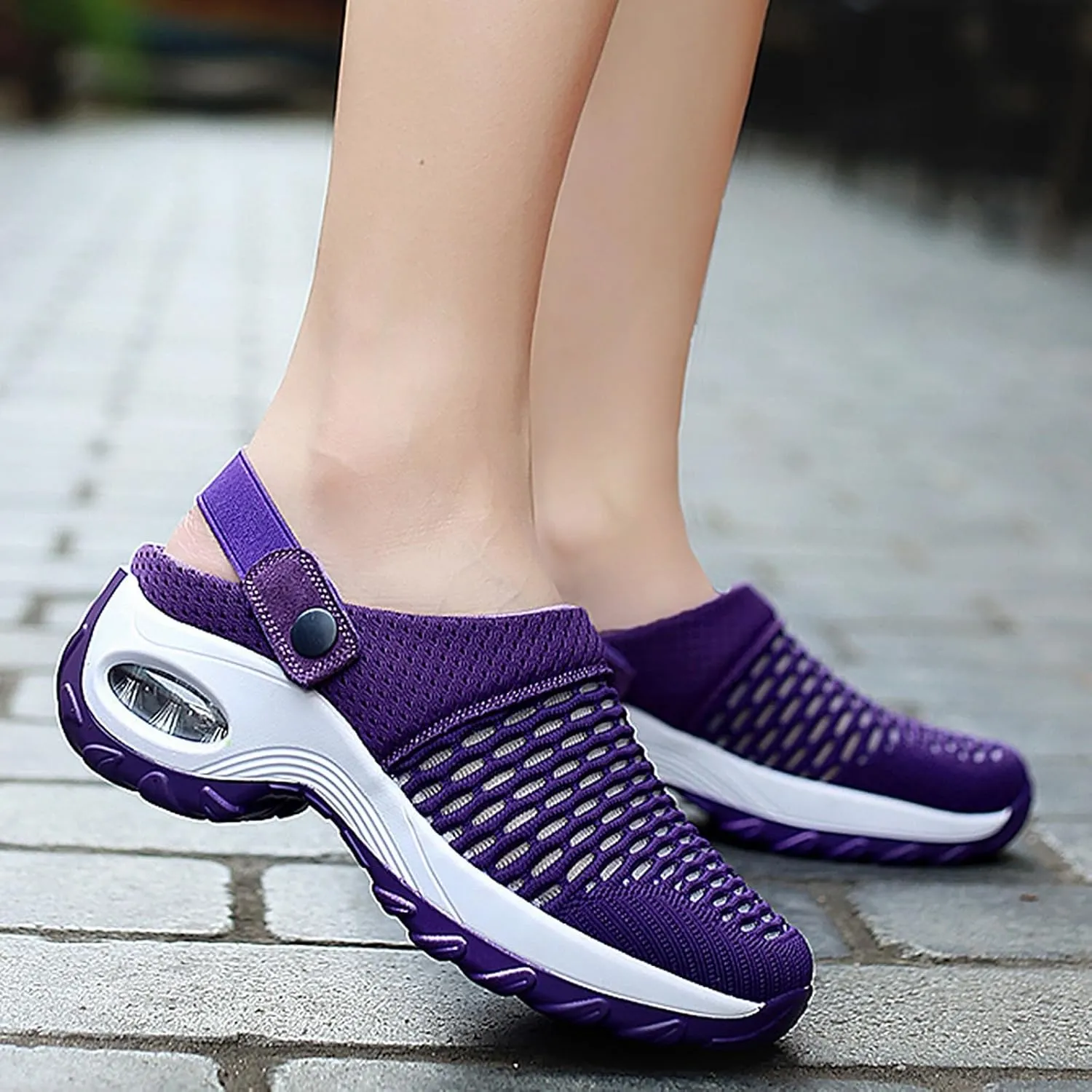 Cathalem Orthopedic Sandals for Women, Orthopedic Shoes for Women with Air Cushion Support to Reduce Back and Knee Pressure