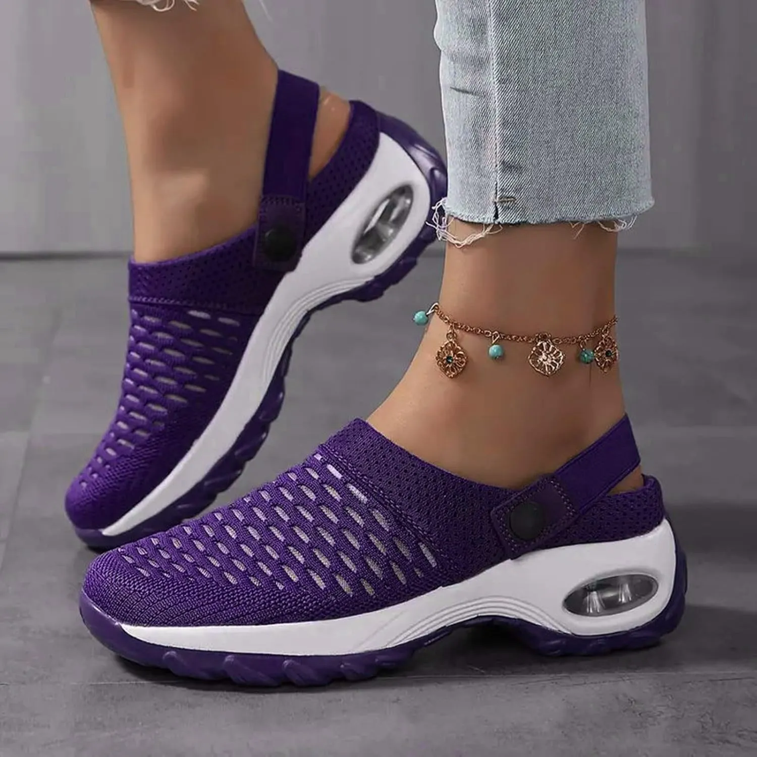 Cathalem Orthopedic Sandals for Women, Orthopedic Shoes for Women with Air Cushion Support to Reduce Back and Knee Pressure