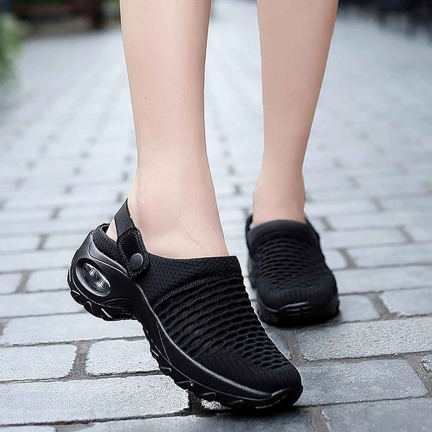 Cathalem Orthopedic Sandals for Women, Orthopedic Shoes for Women with Air Cushion Support to Reduce Back and Knee Pressure