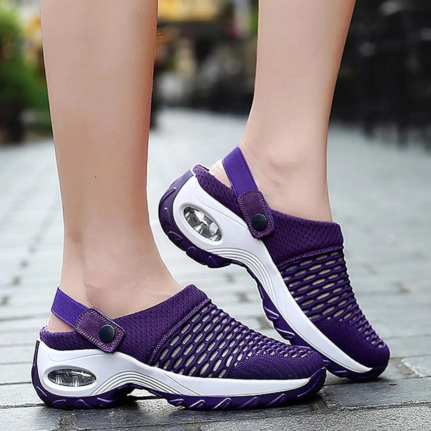 Cathalem Orthopedic Sandals for Women, Orthopedic Shoes for Women with Air Cushion Support to Reduce Back and Knee Pressure