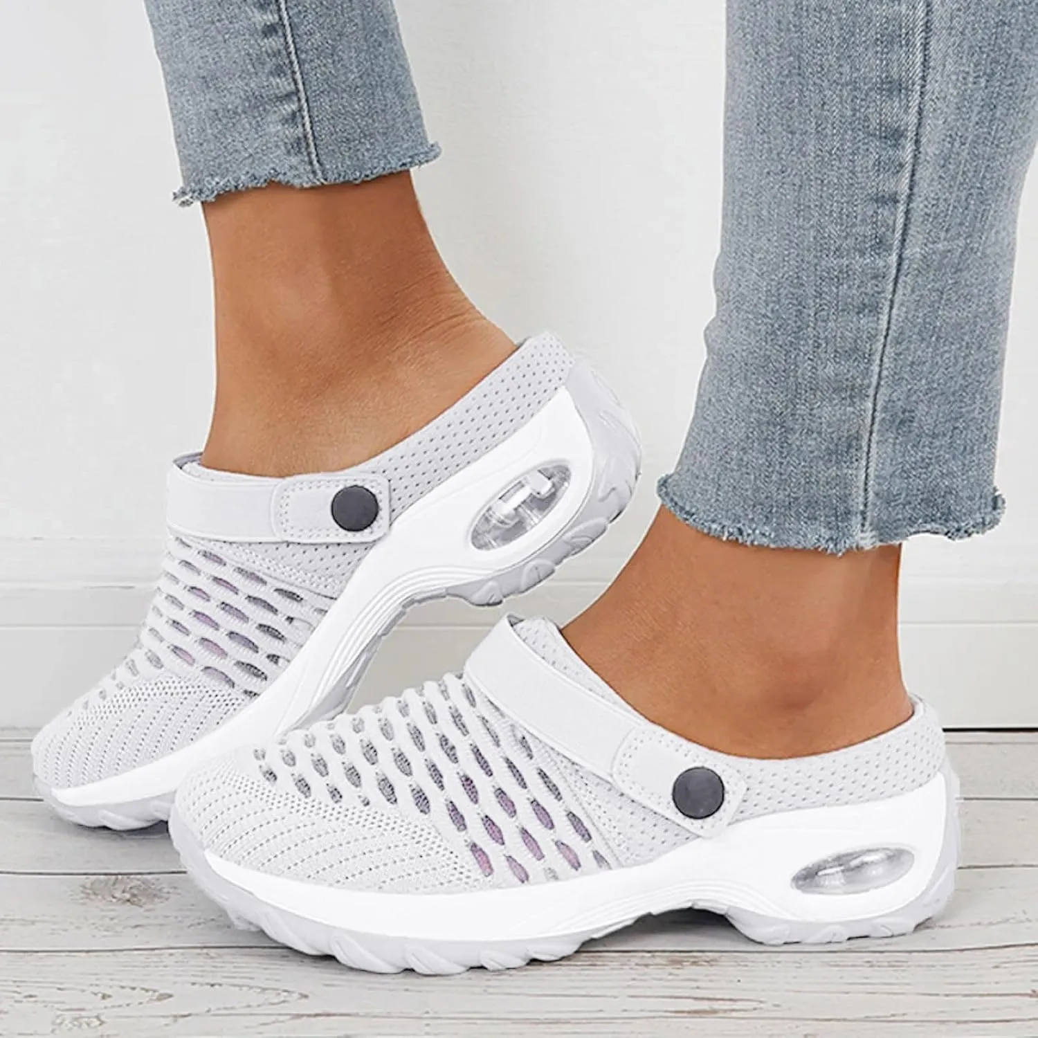 Cathalem Orthopedic Sandals for Women, Orthopedic Shoes for Women with Air Cushion Support to Reduce Back and Knee Pressure