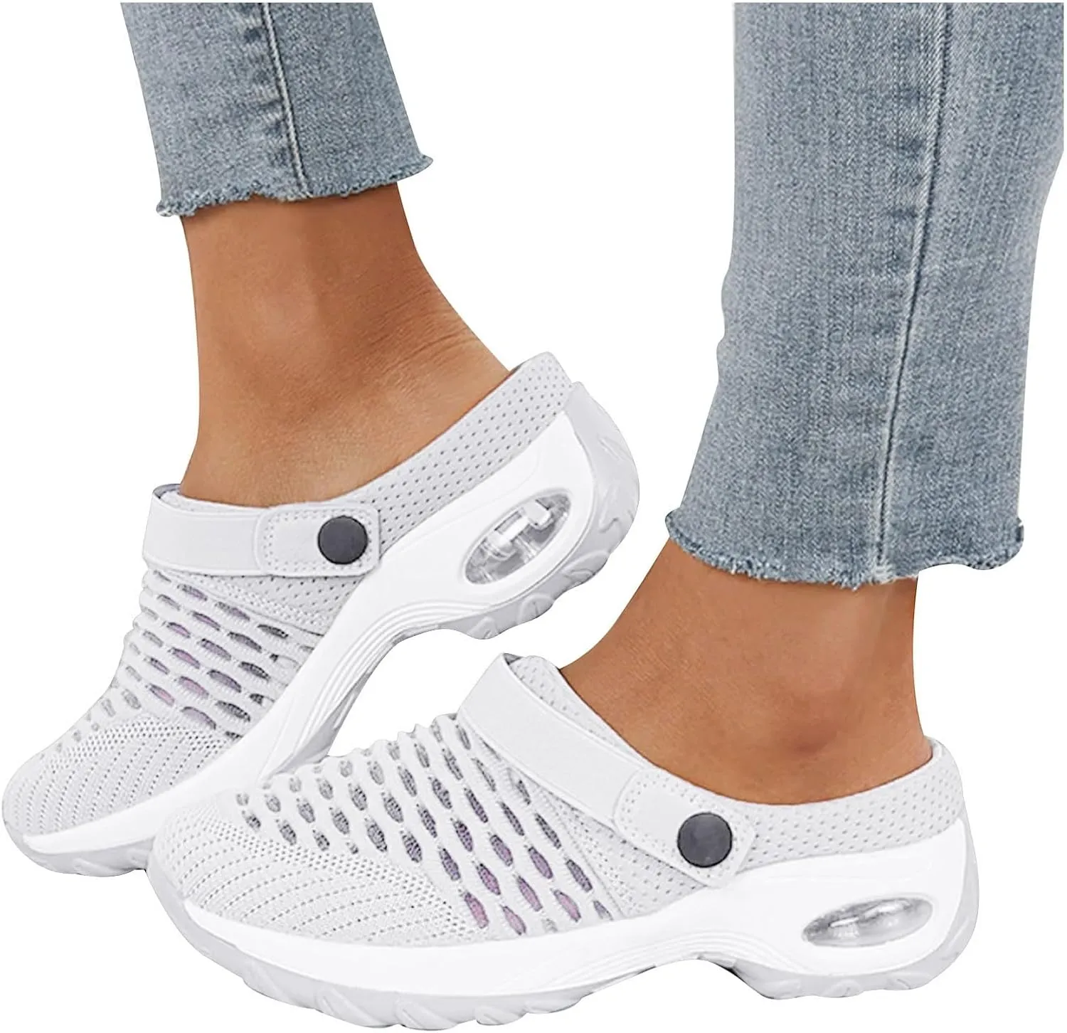 Cathalem Orthopedic Sandals for Women, Orthopedic Shoes for Women with Air Cushion Support to Reduce Back and Knee Pressure