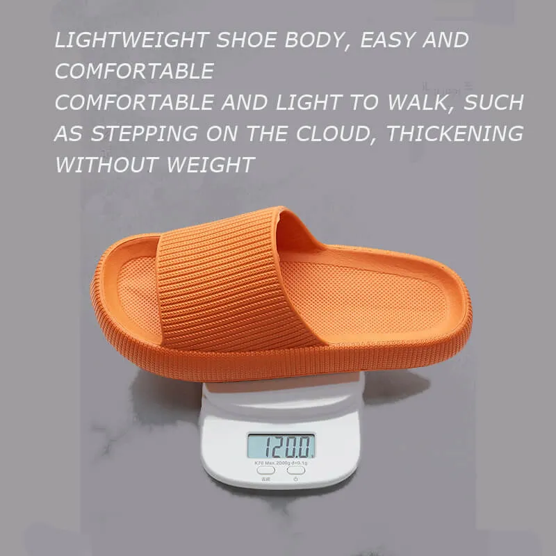 Cloud Slippers for Women| Shower Slippers Bathroom Sandals | Extremely Comfy | Cushioned Thick Sole