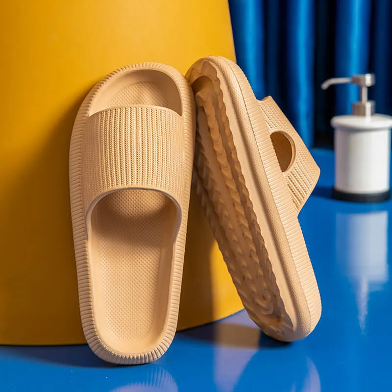 Cloud Slippers for Women| Shower Slippers Bathroom Sandals | Extremely Comfy | Cushioned Thick Sole