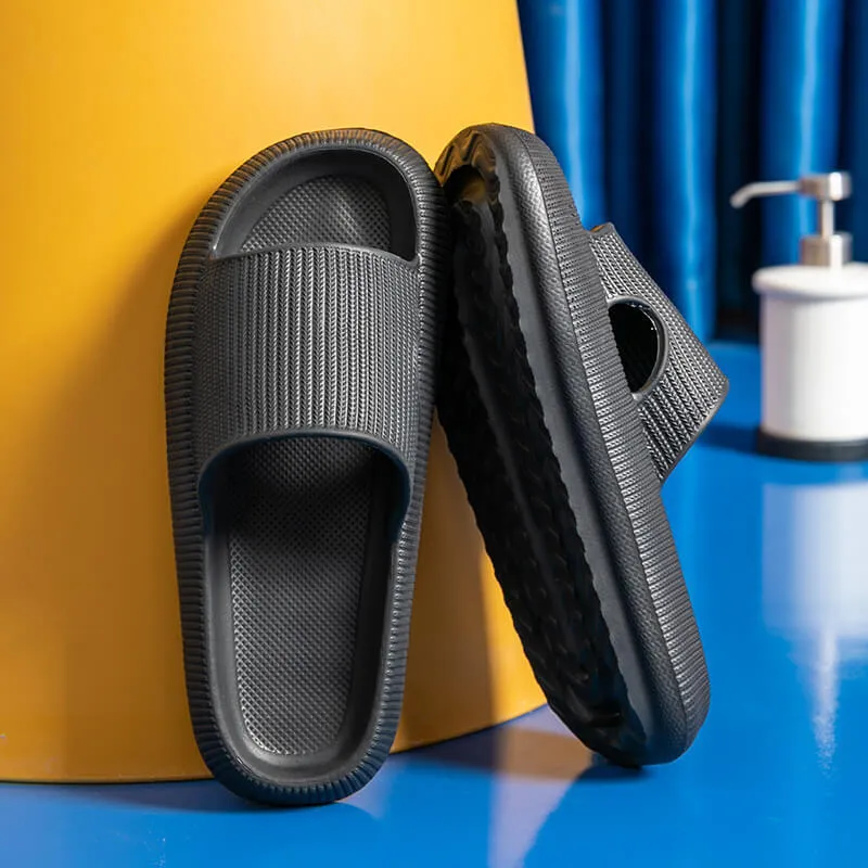 Cloud Slippers for Women| Shower Slippers Bathroom Sandals | Extremely Comfy | Cushioned Thick Sole
