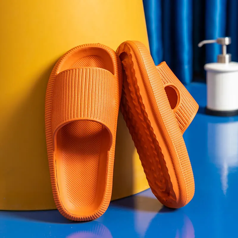 Cloud Slippers for Women| Shower Slippers Bathroom Sandals | Extremely Comfy | Cushioned Thick Sole
