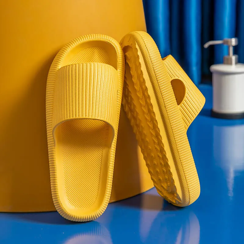 Cloud Slippers for Women| Shower Slippers Bathroom Sandals | Extremely Comfy | Cushioned Thick Sole
