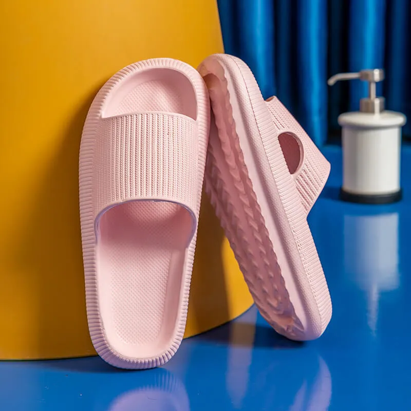 Cloud Slippers for Women| Shower Slippers Bathroom Sandals | Extremely Comfy | Cushioned Thick Sole