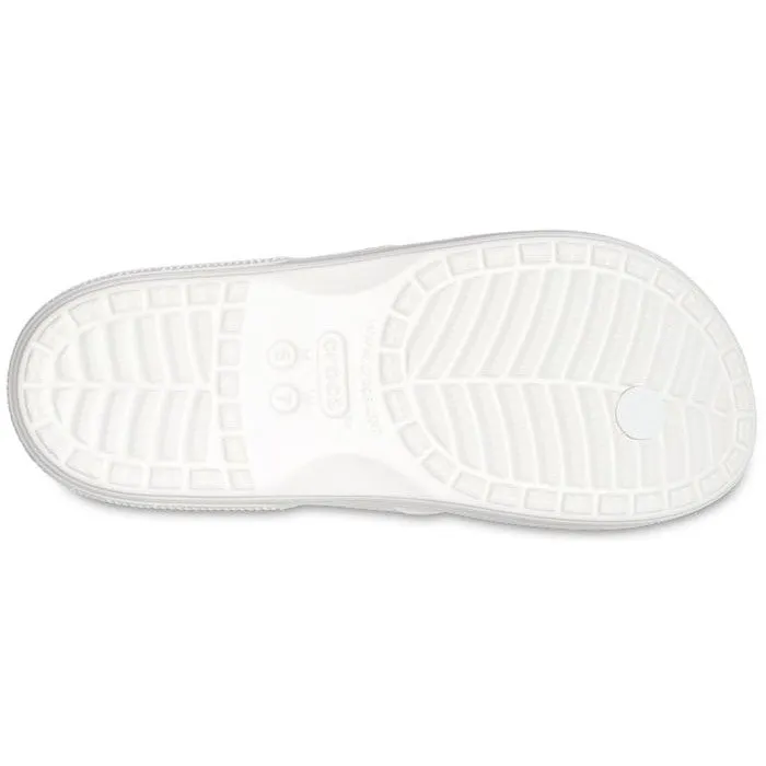 Crocs Classic Flip 207713-100 Ladies White Slip On Sandals