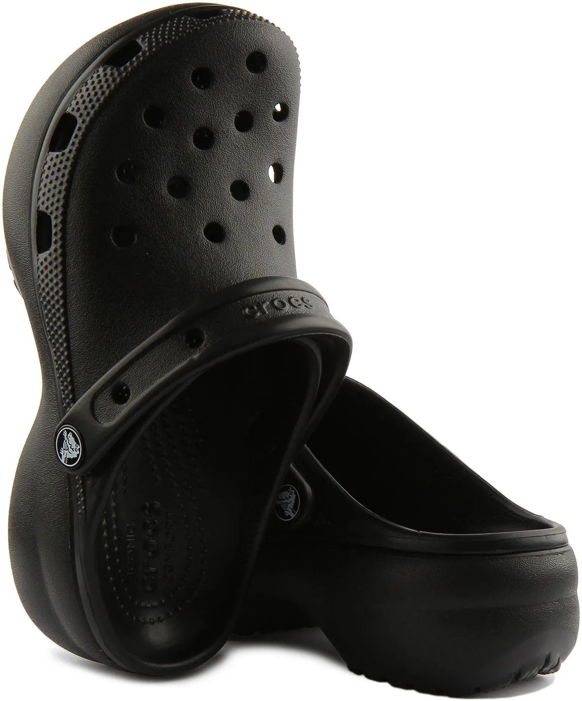 Crocs Platform Clog In Black