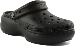 Crocs Platform Clog In Black
