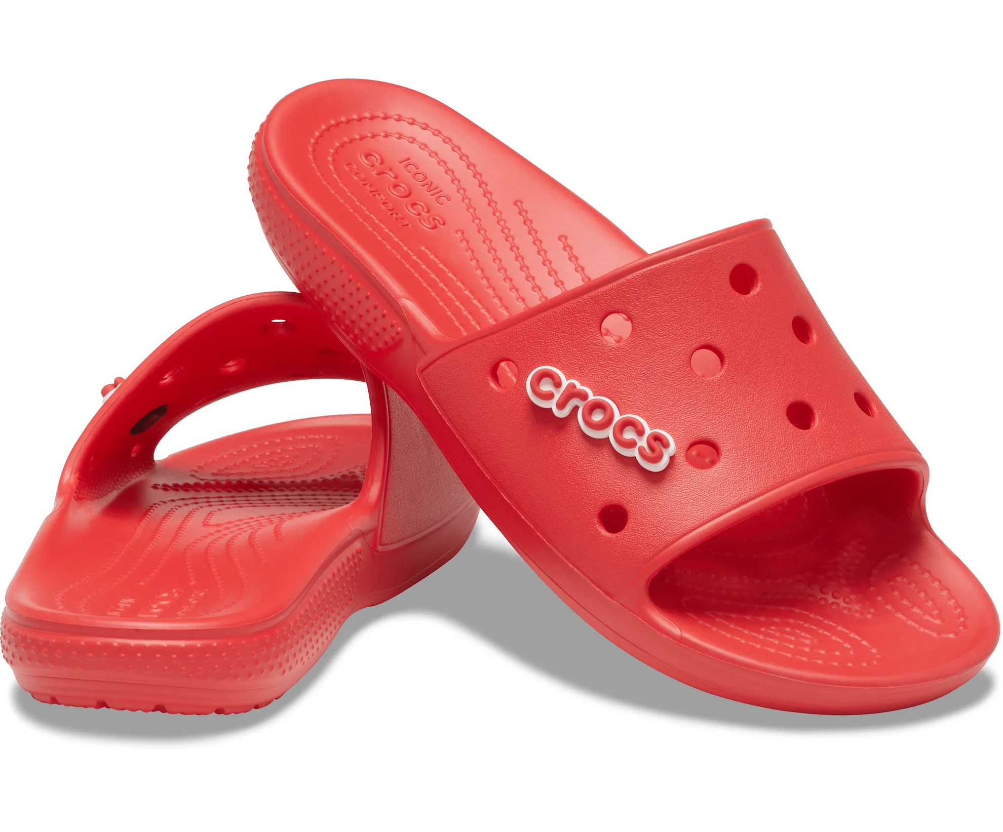 Crocs Unisex Classic Slide - Flame