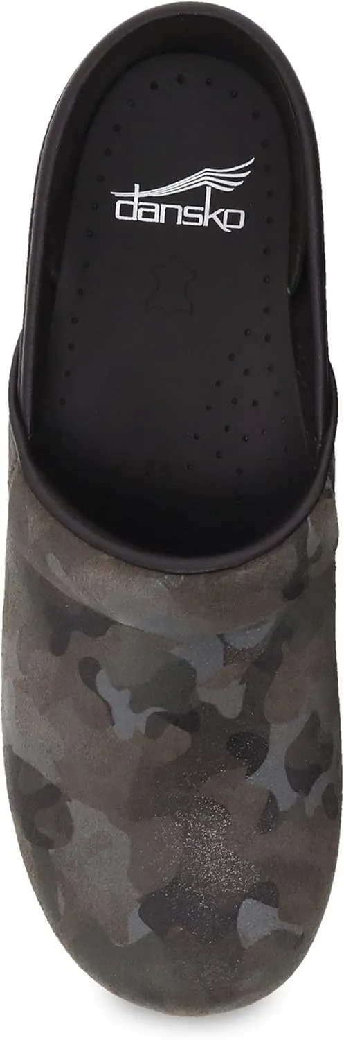 Dansko Professional Slip-On Clogs for Women - Rocker Sole and Arch Support for Comfort - Ideal for Long Standing Professionals - Nursing, Veterinarians, Food Service, Healthcare Professionals
