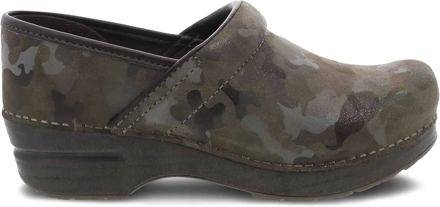 Dansko Professional Slip-On Clogs for Women - Rocker Sole and Arch Support for Comfort - Ideal for Long Standing Professionals - Nursing, Veterinarians, Food Service, Healthcare Professionals