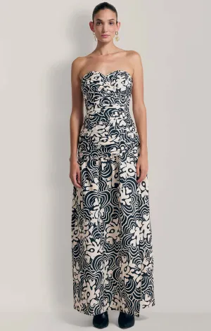 DOLCIE MAXI DRESS IN NOIR PRINT