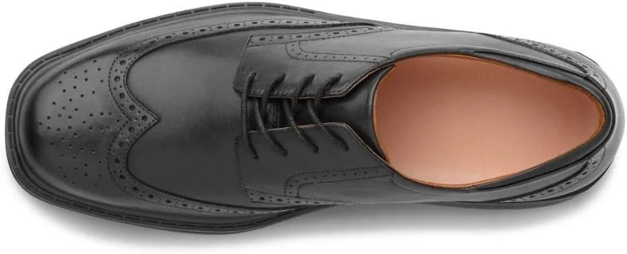 Dr. Comfort Wing Men's Therapeutic Diabetic Extra Depth Dress Shoe Leather Lace