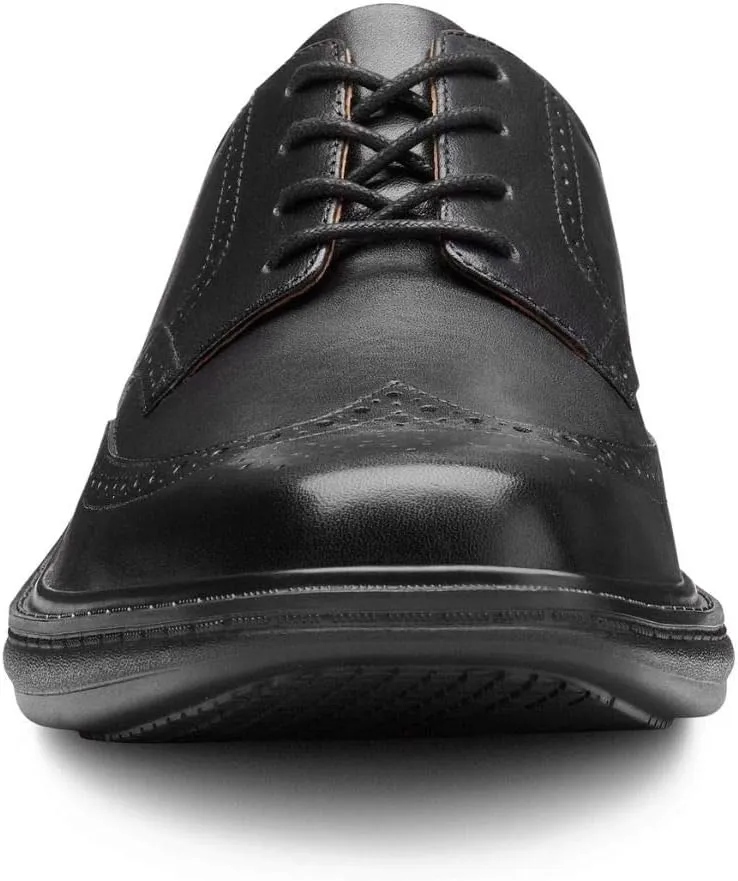 Dr. Comfort Wing Men's Therapeutic Diabetic Extra Depth Dress Shoe Leather Lace