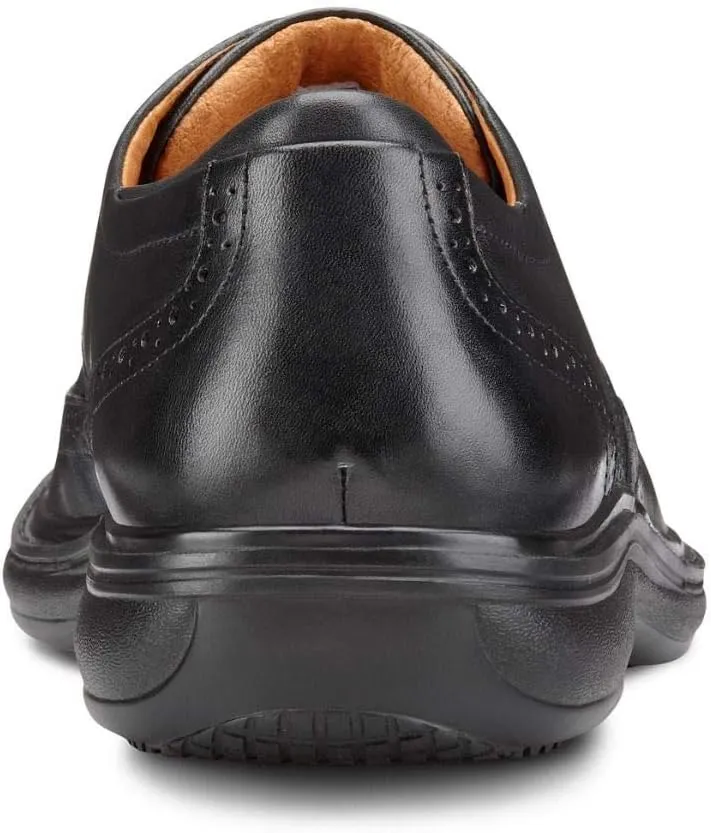 Dr. Comfort Wing Men's Therapeutic Diabetic Extra Depth Dress Shoe Leather Lace