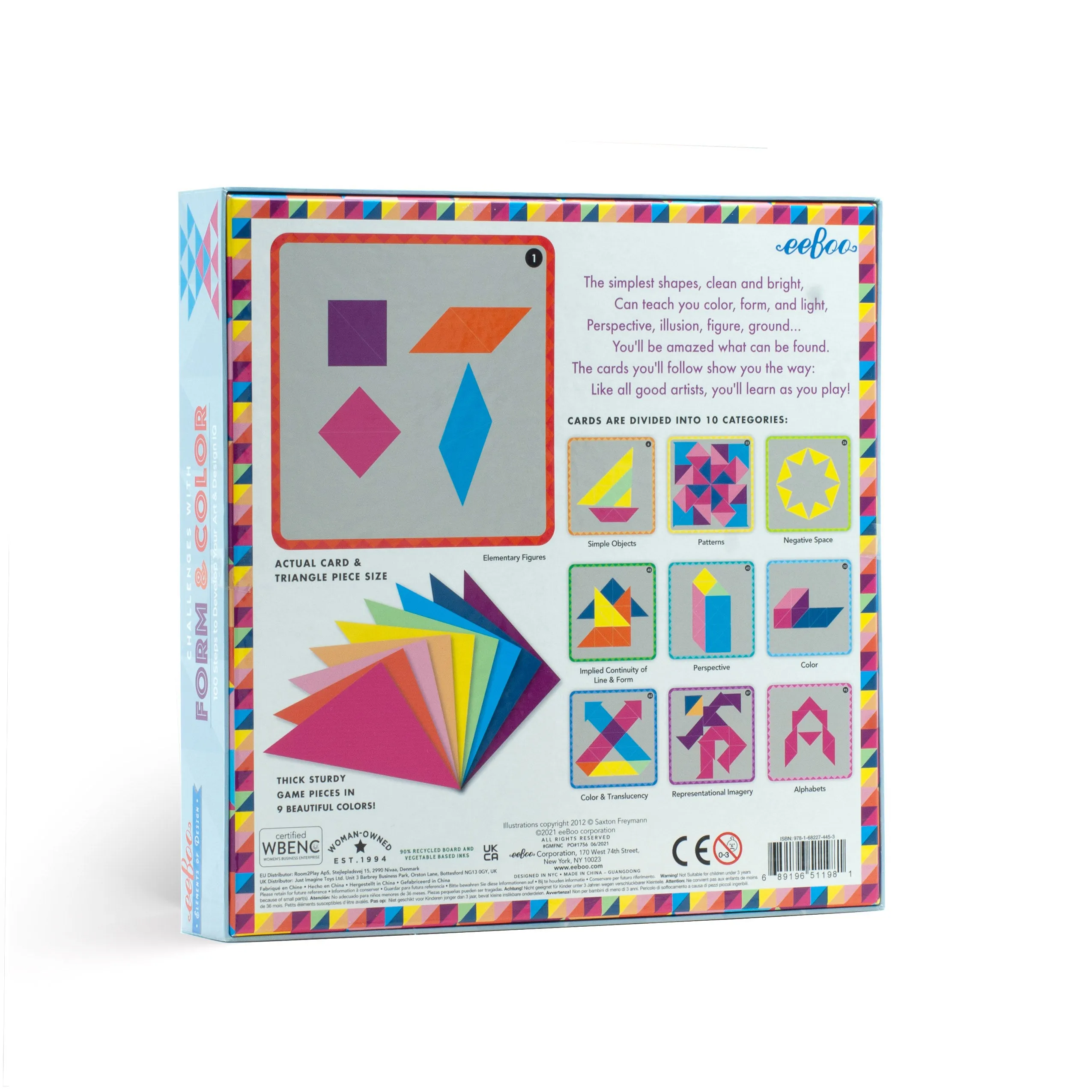 eeBoo Challenges with Form & Color