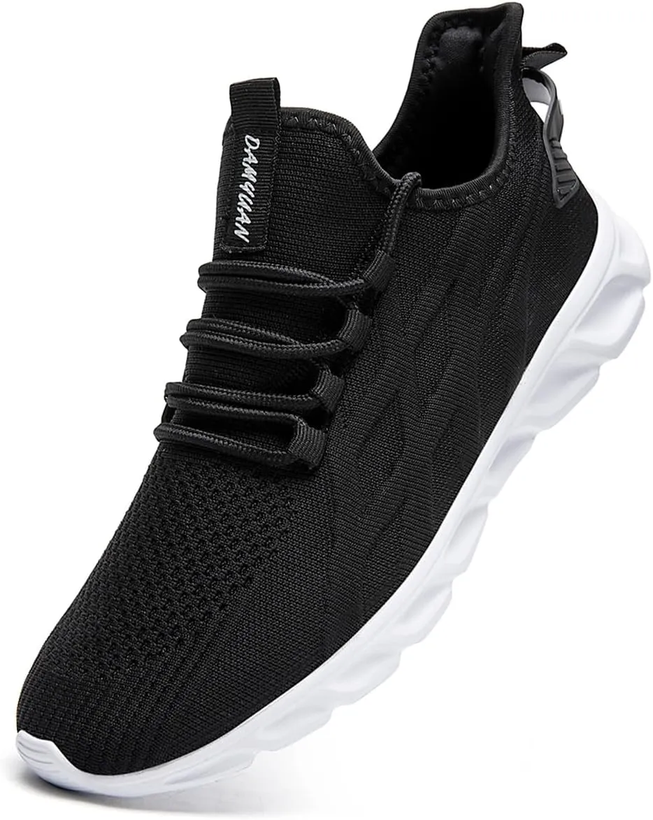 EGMPDA Womens Walking Shoes Slip On Tennis Athletic Runnings Sneakers Casual Fashion Lightweight for Work Travel Gym Sports