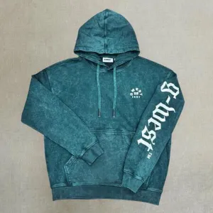 G West Mens Letter Graphic Hoodie - Gwaphd2029 3 Colors