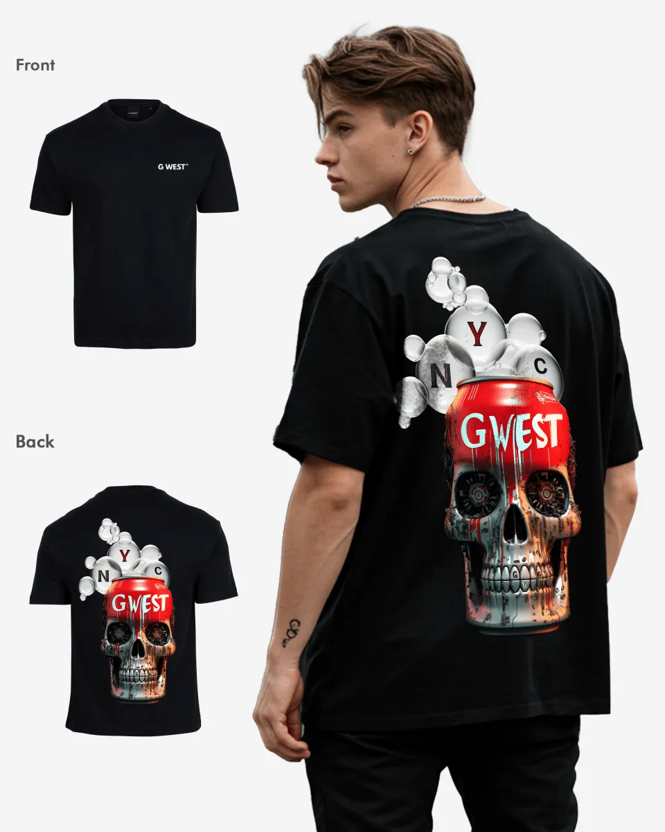 G West Oversized Nyc Can T-Shirt - 3 Colors