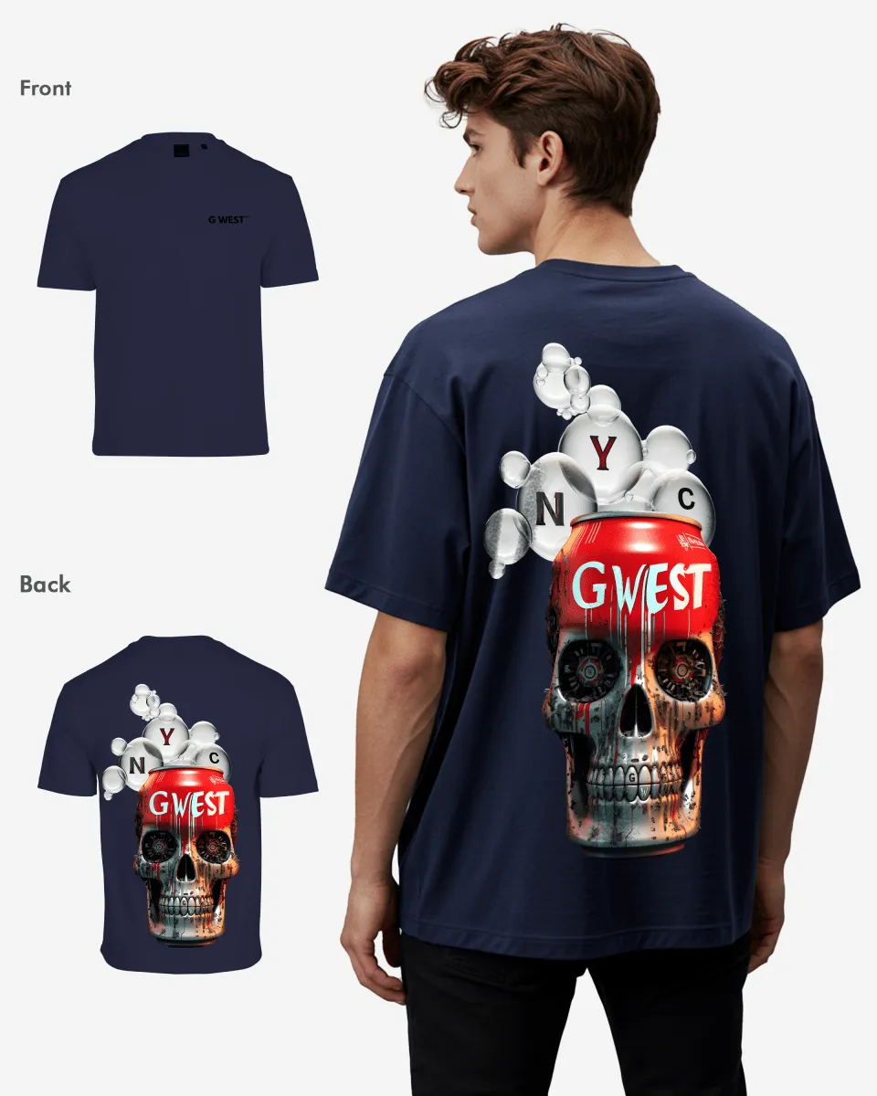 G West Oversized Nyc Can T-Shirt - 3 Colors