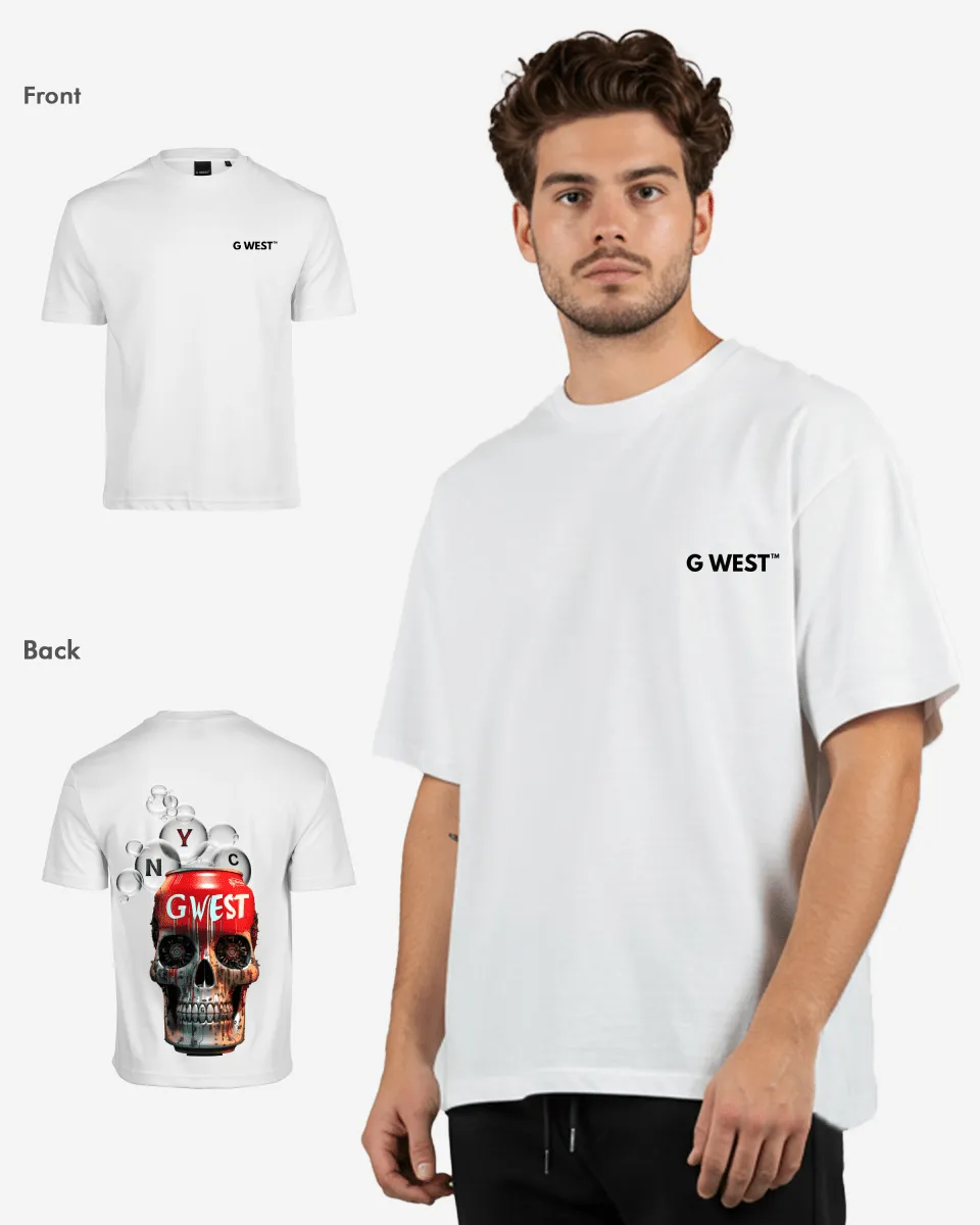 G West Oversized Nyc Can T-Shirt - 3 Colors