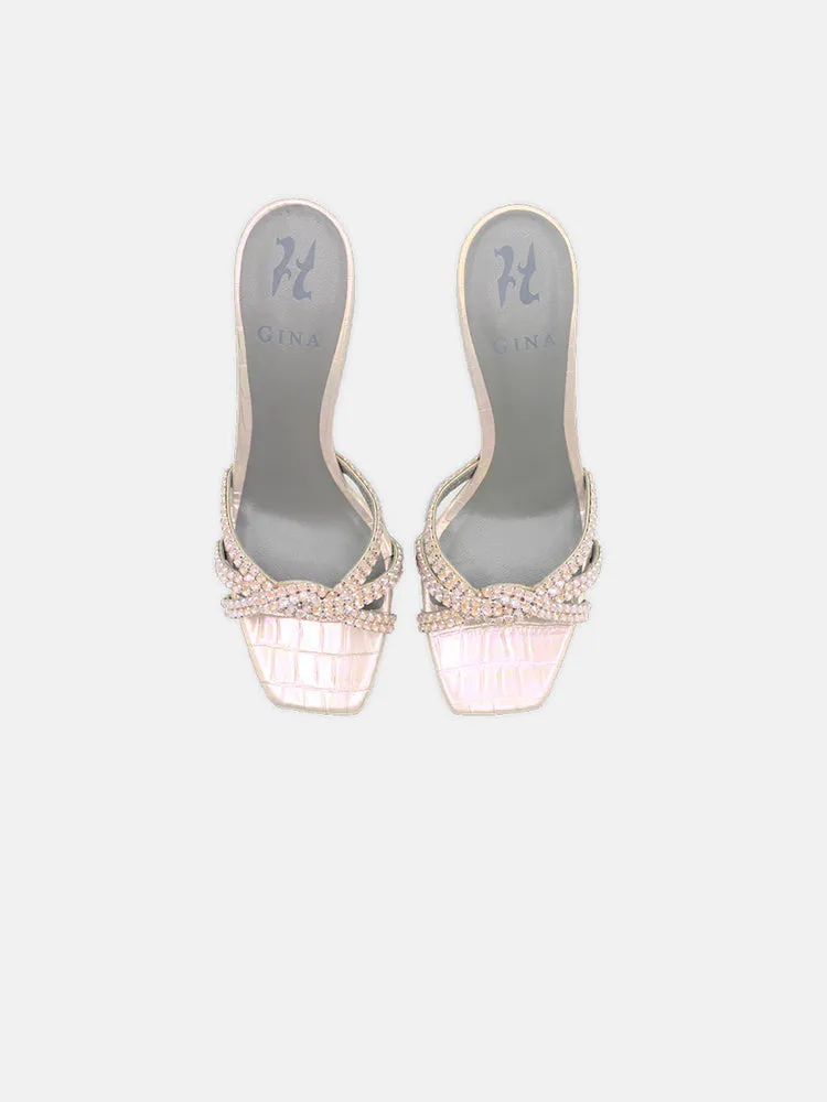 Gina Nocturn  in Rose Pearl Croc