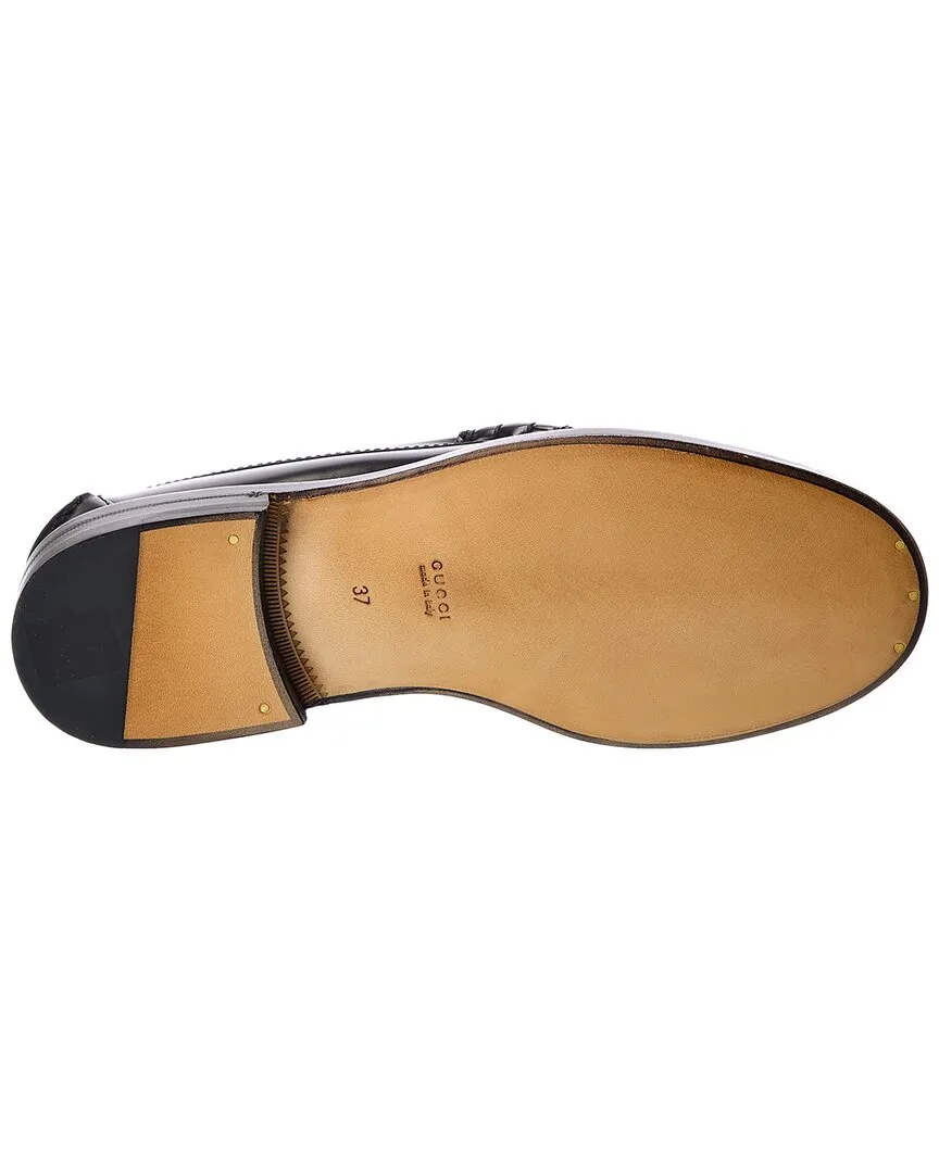 Gucci Bamboo Horsebit Leather Loafer
