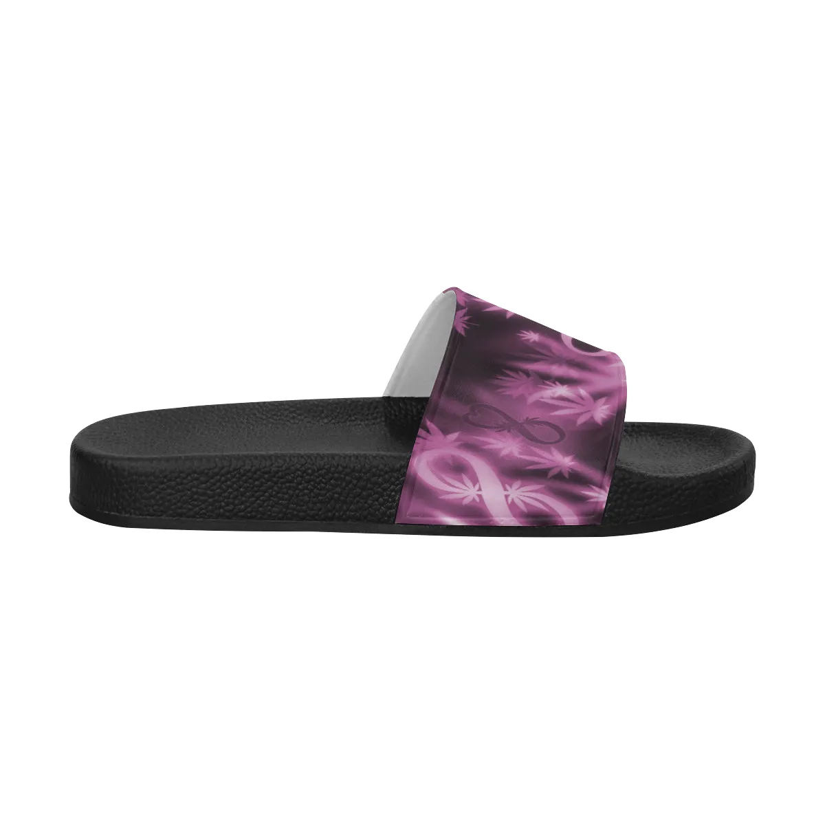 INFINITY PURPLE COSMOS Women's Slide Sandals